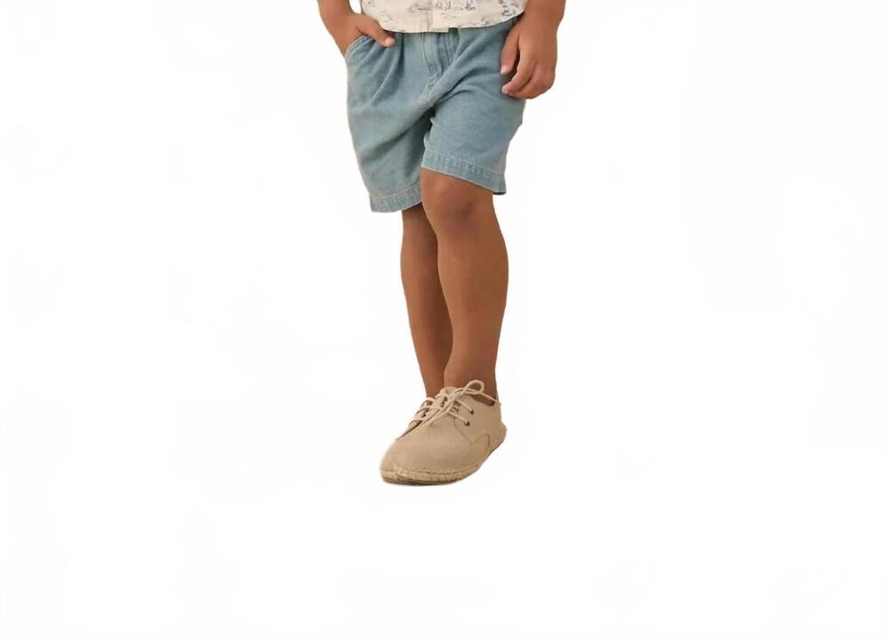 NEW RYLEE + CRU collared short sleeve shirt in ocean toile